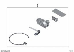 MASTER KEY LOCKING diagram for BMW 4 Series F32 425d