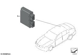 CONTROL UNIT ULTRASONIC SENSOR diagram for BMW 8 Series G14 Convertible 840dX