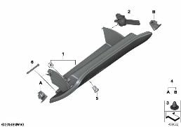 GLOVE BOX diagram for BMW 8 Series G14 Convertible 840dX