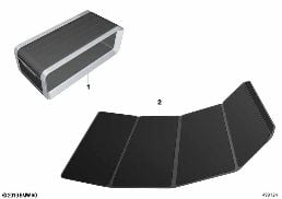 Banco dobrável com apoio de pés diagram for BMW Rolls-Royce Cullinan RR31 Cullinan