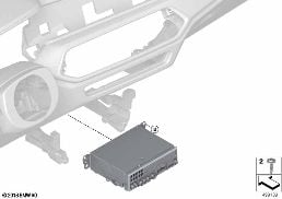 RMFD.HEAD UNIT HIGH 4 diagram for BMW 3 Series G21 Touring LCI 320dX