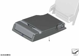Individual basisarmleuning, achter diagram for BMW X5 G05 40iX