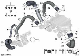 CHARGE AIR INDUCTION TRACT