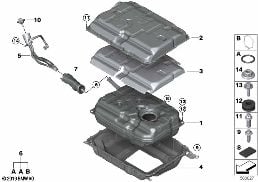 FUEL TANK/MOUNTING PARTS