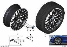 BMW LA WHEEL M CROSSPACKS 794M - 20