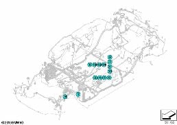 PLUG CONNECTION FROM M232*1B-->M251*1B diagram for BMW 3 Series G20 Sedan LCI 320d