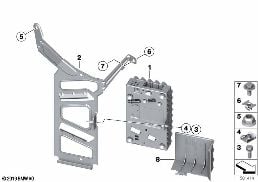 AMPLIFIER / BRACKET diagram for BMW 2 Series F23 LCI 220i