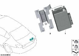 REAR AXLE DIFFERENTIAL CONTROL UNIT