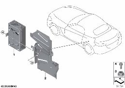 AMPLIFIER / BRACKET diagram for BMW 2 Series G42 220i