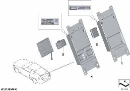 TCB diagram for BMW 8 Series G14 Convertible 840dX