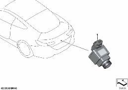 REVERSING CAMERA diagram for BMW 8 Series G14 Convertible 840dX