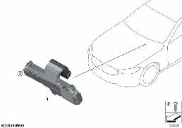 DRIVER CAMERA SYSTEM diagram for BMW 8 Series G14 Convertible 840dX