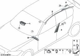 AIRBAG diagram for BMW 3 Series F30 328i