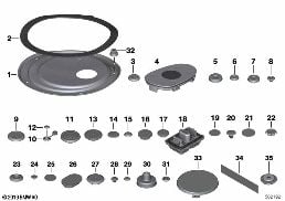 SEALING CAP/PLUG diagram for BMW 4 Series F32 428i
