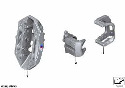 Serie Ind. 35 anni M5, freni, KA568 diagram for BMW 5 Series F90 M5 M5