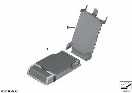REAR SEAT CENTER ARMREST diagram for BMW 3 Series G28 Sedan 320Li