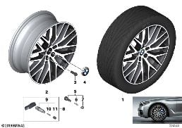 BMW LA WHEEL CROSS-SPOKE 636 - 20