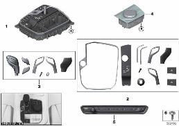RETROFITTING GLASS APPLICATION diagram for BMW X7 G07 40dX