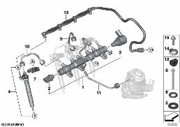 HIGH PRESSURE ACCUMULATOR/INJECTOR/LINE