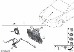 ATTACHMENT SET, POWER CONTROL UNIT diagram for BMW 3 Series G20 Sedan LCI 320d