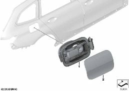 FILL-IN FLAP diagram for BMW 3 Series G21 Touring 330d