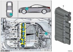 Integrovaný napájecí modul Z11 diagram for BMW 8 Series G16 Gran Coupé 840dX
