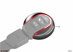 KEY CAP diagram for BMW MINI Countryman F60 Cooper