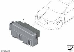 POWER DISTRIBUTION BOX LIN MODULE diagram for BMW 1 Series F40 M135iX