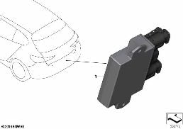 CONTROL UNIT FOR SMART OPENER diagram for BMW 1 Series F40 M135iX
