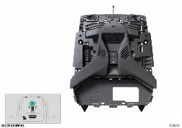ROOF FUNCTION CENTER diagram for BMW 1 Series F40 M135iX