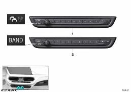 OPERATING UNIT AUDIO diagram for BMW 1 Series F40 M135iX