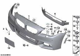 M TRIM, FRONT