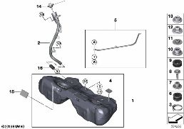 FUEL TANK/MOUNTING PARTS