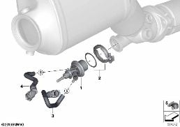 SCR METERING MODULE / MOUNTED PARTS