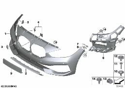 TRIM COVER, FRONT
