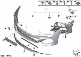 M TRIM, FRONT
