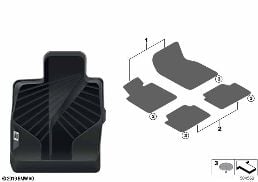 FLOOR MATS, ALL-WEATHER