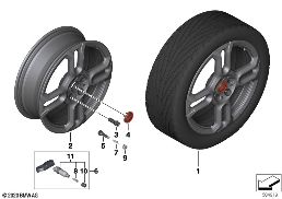 MINI LA WHEEL JCW GP SPOKE 565 - 18