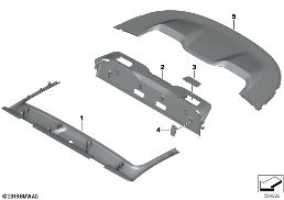 INDIVIDUAL FOLDING TOP diagram for BMW 8 Series F91 M8 Convertible M8