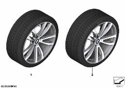 SPIKE/SC WINTER WHL.W/TIRE STY. 469M-20