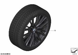 SPIKE/SC WINTER WHL.W/TIRE STY. 796M-18