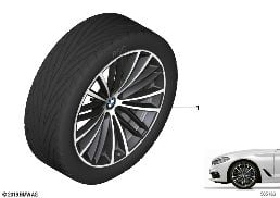 BMW LA WHEEL V-SPOKE 635 - 19