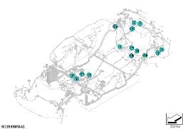 PLUG CONNECTION FROM A4*3B-> A437*1B diagram for BMW 3 Series G20 Sedan LCI 320d