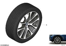 BMW lité kolo s paprskem V 738 - 20