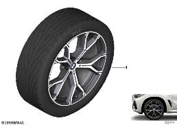BMW kolo slit.l.kovů M paprs.Y 741M-21