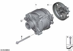 Dynamo diagram for BMW 3 Series G28 Sedan LCI 320Li