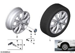 BMW LA WHEEL Y-SPOKE 574 - 17