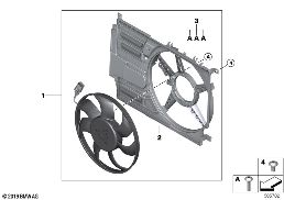 FAN HOUSING WITH FAN