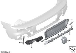 AEROKIT, TRIM PANEL DECOR ELEMENTS, REAR