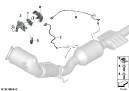 PETROL PARTICUL.FILTER SENS./MOUNT.PARTS